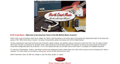 Desktop Screenshot of northcoastmusic.com